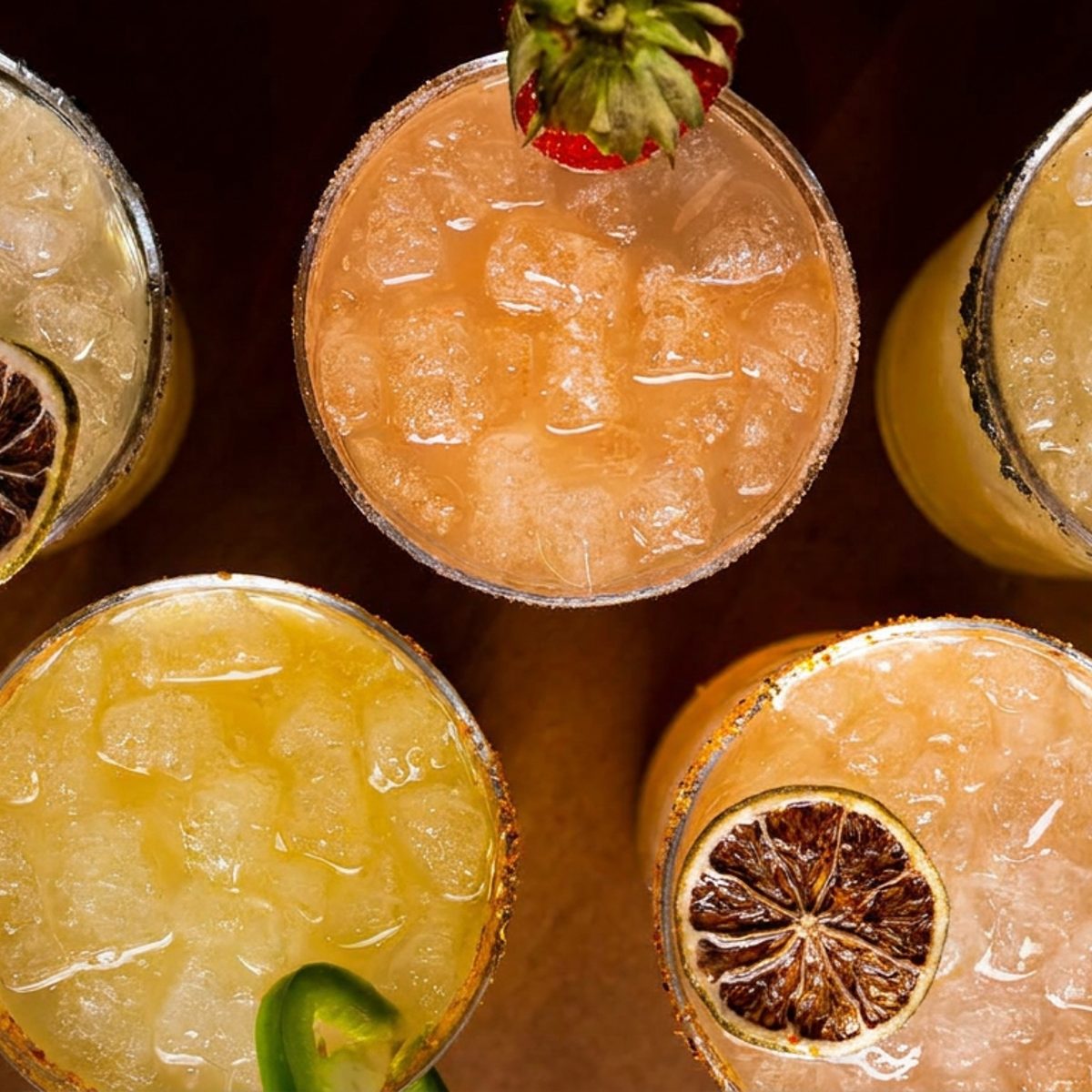 Margaritas made from scratch