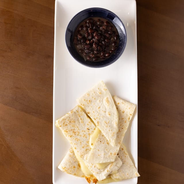 Kids Cheese Quesadilla.
