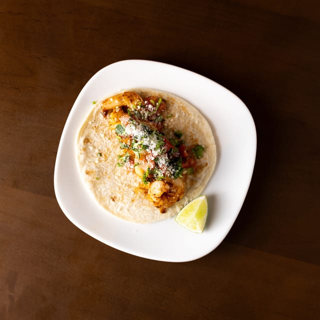 Grilled Shrimp Taco.
