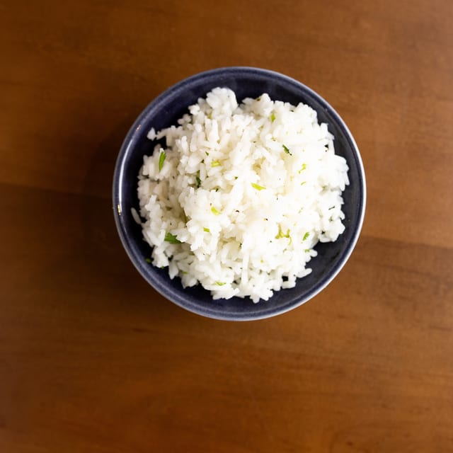 Side Cilantro Lime Rice.